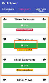 increase tik tok hearts apk download