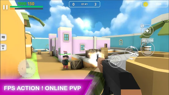 Block Gun: FPS PvP War - Online Gun Shooting Games Apk Mod unlimited money 