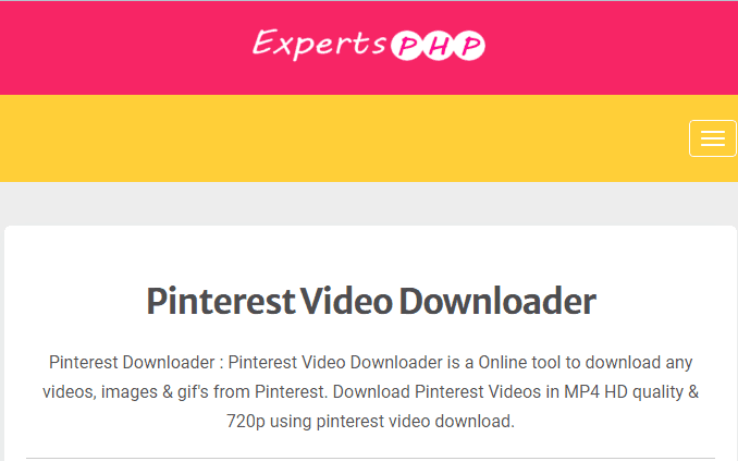 pinterest video downloader pro mod apk